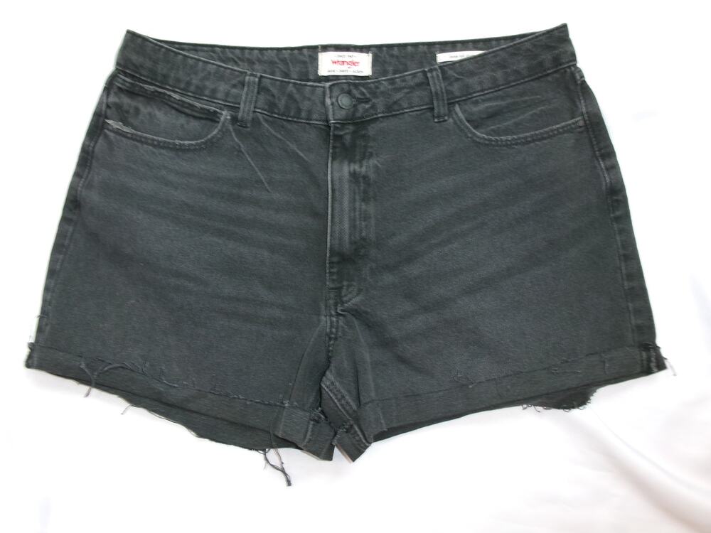 Wit & Wisdom Black Denim Cutoff Shorts